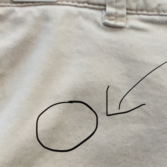 Pre-Loved American Eagle Khaki Shorts Size 8 - Picture 14 of 14